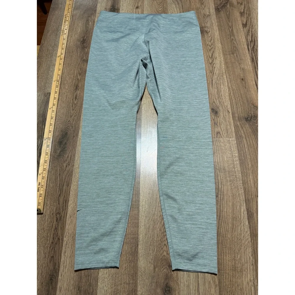 Nike Leggings Womens XXL Gray Adult Dri-Fit Space Dye Activewear Excellent - Picture 2 of 8